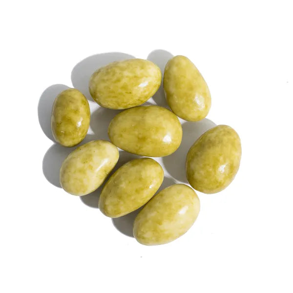 Migdolai Baltame Sokolade Su Matcha